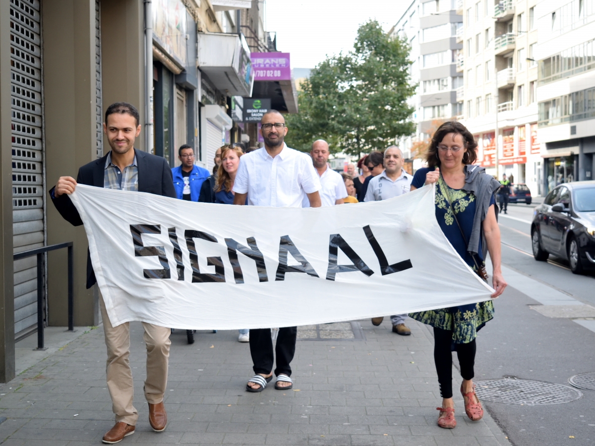Buurtbewoners geven signaal aan Bart De Wever